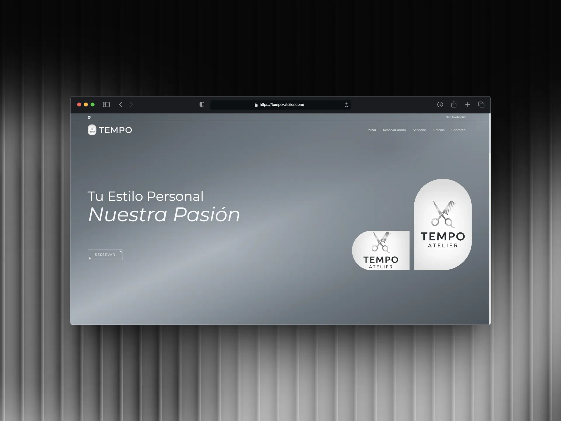 Captura de pantalla de TEMPO Atelier